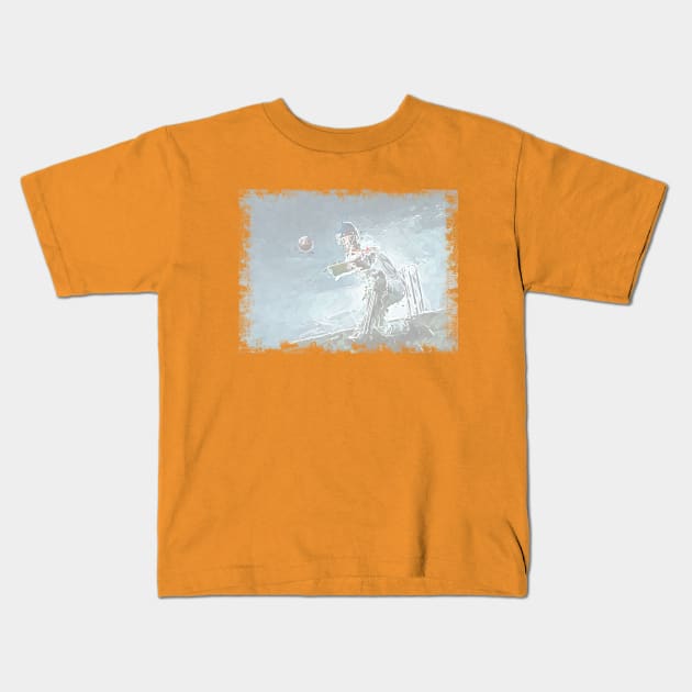 Cricket 6 Kids T-Shirt by FasBytes